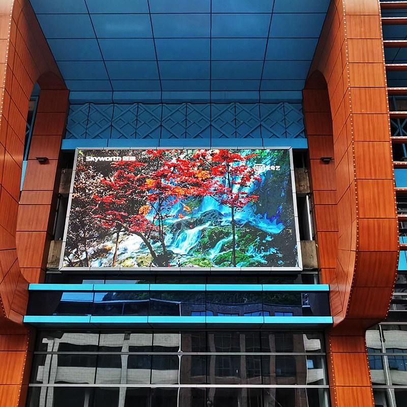 Outside Building Advertising Display Panel Video LED Wall