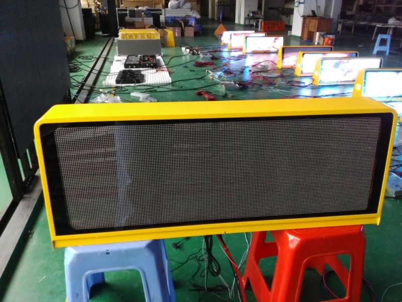 P2.5 P5 Taxi Top LED Display for Media Advertising