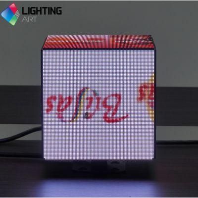 LED Video Cube Display LED Screen Better Logo Sign 5 Sides Board LED Display