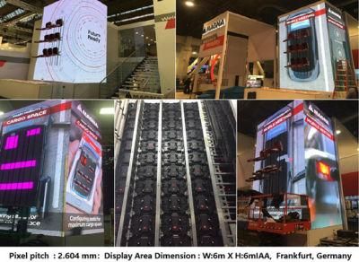P2.604mm Indoor LED Display Perfect Stage/Advertising LED Screen for Rental/Fixed