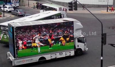 Outdoor Moving Vehicle Video Advertising Mobile Trailer/Truck LED Display