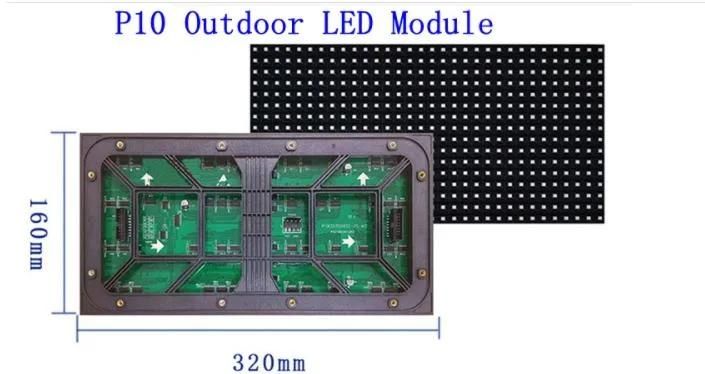 Outdoor P10 Advertising High-Brightness LED Display