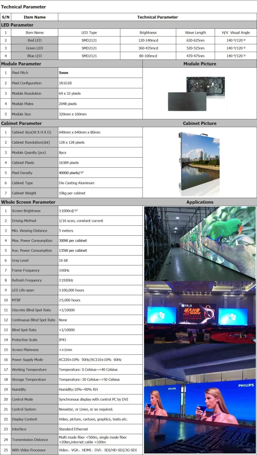 High Quality LED Panels Indoor Advertising LED Display Screens