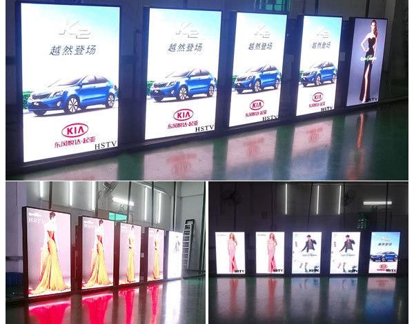 P3.33 Full Color LED Pole Display for Road Advertising