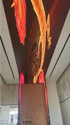 High Refresh Full Color Video Ads LED Ceiling Display