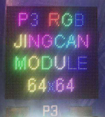 64X64 Pixels Indoor LED Display Module Pantallas LED P3 192X192