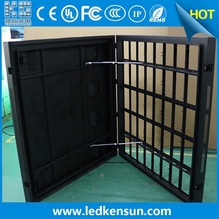 P10/P4/P5/P6/P8mm Waterproof Iron Cabinet LED Video Wall Front Open LED Screen