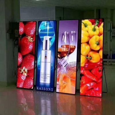 HD P3 P2 Indoor LED Poster Screen for Commercial Display