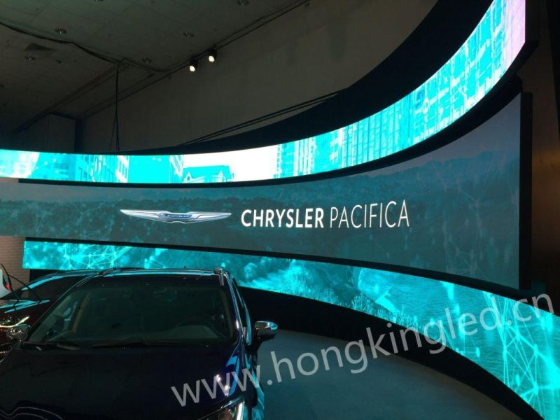 P5 P4 Giant Soft Flexible Bendable Indoor Outdoor LED Display Panel Screens for Advertising Signage