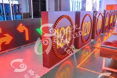 P33.33 4r2g1b Highway Outdoor Variable Message Sign Traffic LED Display Panel