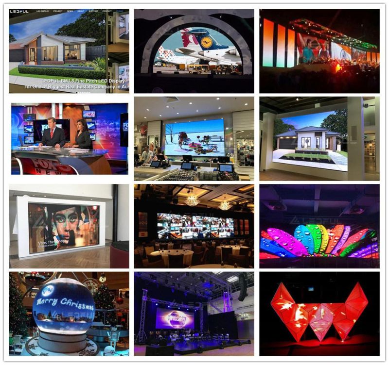 Black SMD LED Sign P4.8mm Outdoor for Wedding/Meeting/Event/Advertising/Stage (EO4.8)