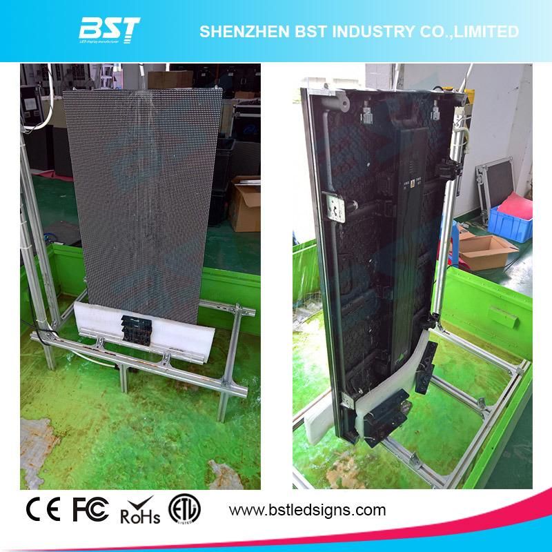 Seamless 4.81m Front Service LED Display Outdoor, LED Big Screen Die Casting Aluminum