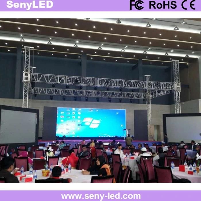 Outdoor/ Indoor Stage Advertising Display Board LED Display Screen with Die-Casting Cabinet