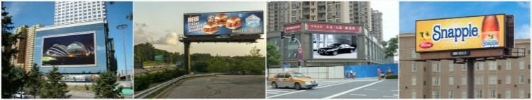 Outdoor Street Billborad Waterproof IP65 High Definition P4 256*128mm LED Screen.