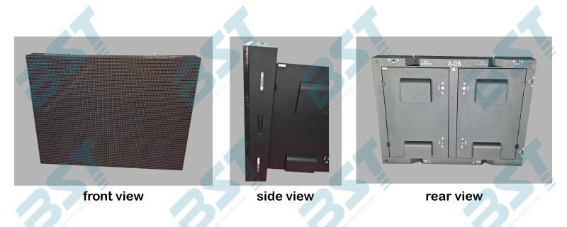 P8 SMD3535 Iron/Aluminum Outdoor Advertising LED Display Screen