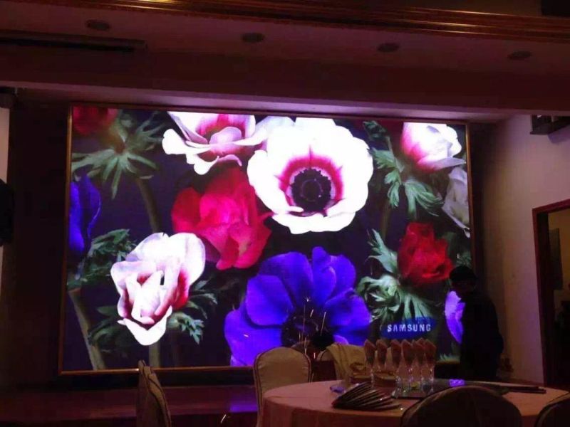 P7.62 Indoor Advertising Full Color Video LED Display Screen