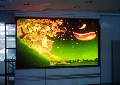 Cardboard and Wooden Carton Video Advertising Display Indoor LED Screen