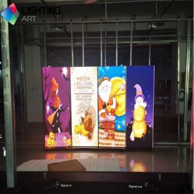 Factory Moveable Indoor P1.9 P2.5 P3 Various Size High Brightness Digital LED Advertising LED Poster Display Screen