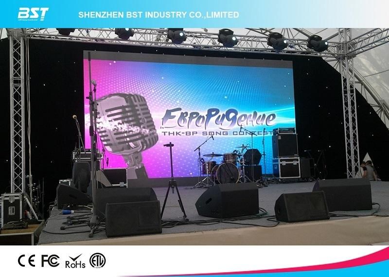 6500 Nits High Brightness P3.91 Waterproof Rental LED Video Sign Screen for Advertising Media