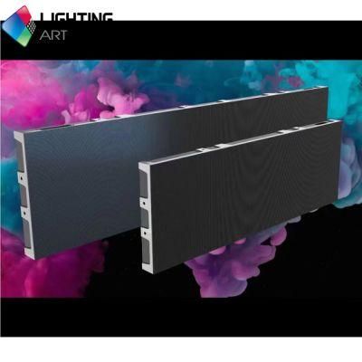 Outdoor Fixed Installation Ultra Thin 40mm Small Pixel Pitch High Refresh LED Video Wall Display Screen