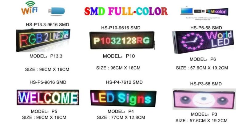 Indoor LED P2.5 Full-Color Screen Module Displays Shopping Guide