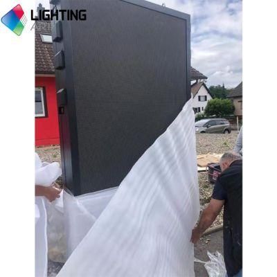 Outdoor Double Sided Front Service Iron Cabinet Frame LED Light Box