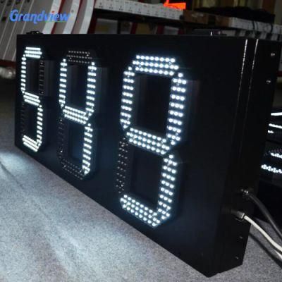 7 Segments LED Display LED Digital Board 12 Inch Display Signs Wireless LED Number Display for Gas Station