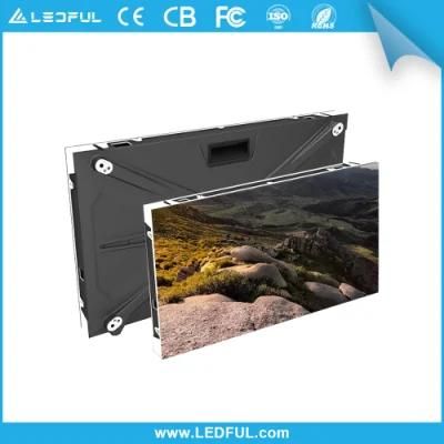 High Cost-Effective Favourable Price Die Cast Aluminum P1.5 P1.8 P2.5 Cabinet Material LED Advertising Screen Indoor
