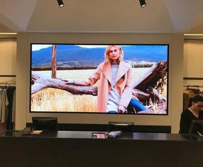 Indoor 3840Hz High Refresh Rate P2.5mm Full Color LED Video Screen Wall for The Store Advertising