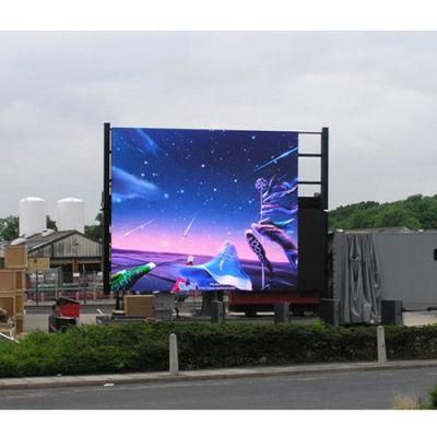 Text 1/2 Scan Fws Cardboard Box, Wooden Carton and Fright Case Outdoor LED Wall Display