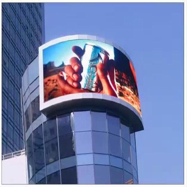 Cambered LED Display Screen Full Colour Outdoor LED Screen