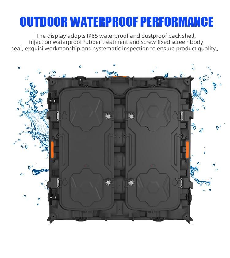 15-20 Days IP65 Fws Cardboard, Wooden Carton, Flight Case Outdoor Waterproof LED Screen