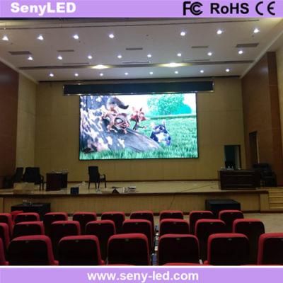 Video Advertisements Playing Full Color LED Interior Display