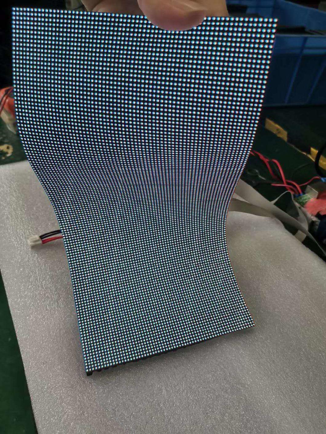 P2/P2.5/P3/P4/P5 Soft LED Display Module for Special-Shaped Screen