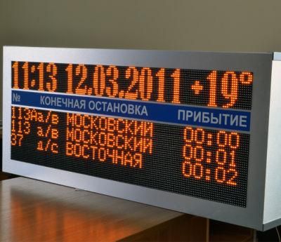 Outdoor P10 Single Red LED Display Advertising Digital Logo Sign SMD Modules in 2020 Hot