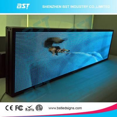 Indoor Full Color LED Moving Sign for Image and Text Display (P7.62mm)