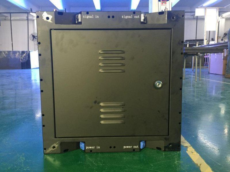 512mm*512mm P2 Indoor LED Display Iron Cabinet Panel