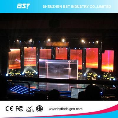 500mmx1000mm P3.9mm Indoor Full Color Rental LED Display for Stage