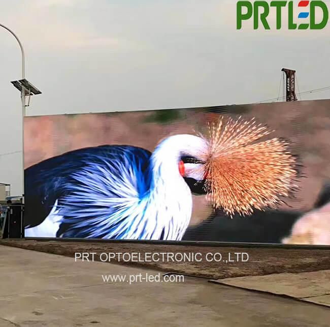 Full Color Outdoor LED Advertising Screen with High Brightness (P10, P8)