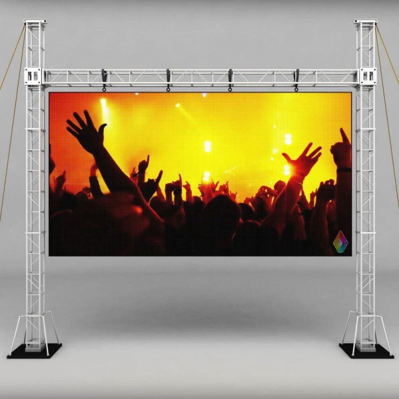 Low Power Consumption P10 Outdoor LED Display Screen