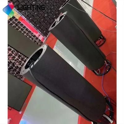 P2.5 Flexible Indoor SMD Full Color LED Wall Display Screen Cylinder-Shape Tree Shape Pantalla LED Flexible Display Screen