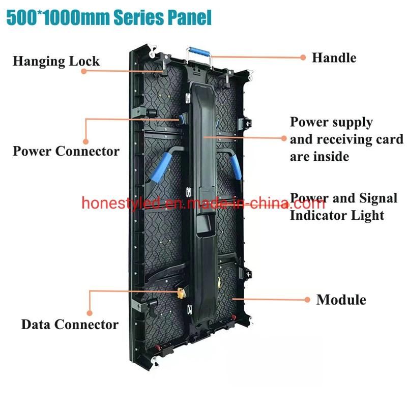 High Definition LED Video Wall Outdoor LED Screen Display P3.91 P4.81 Video Wall 500X500mm 500X1000mm LED Display Panel