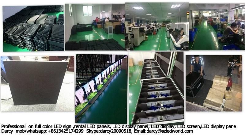 Good Uniformity P6.6 Outdoor Seamless LED Panel Screen Ce