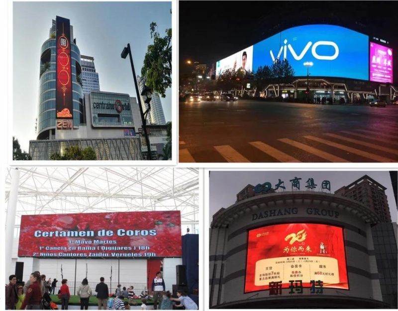 Outdoor P10 Full Colours LED Module LED Display / Advertising Text Board