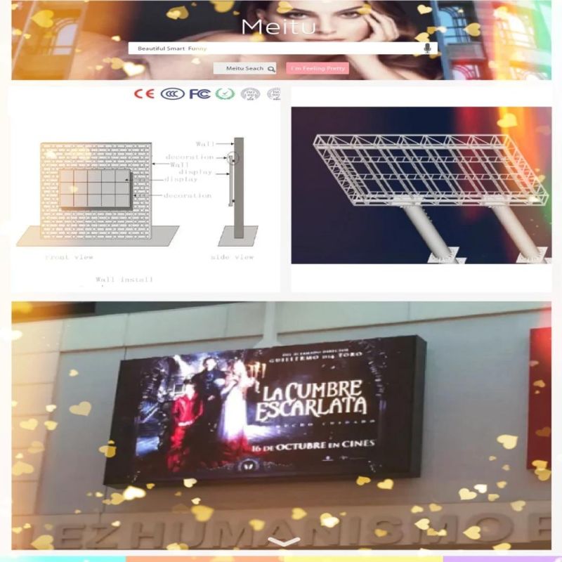 P6.67 Outdoor LED Display Billboard Front Service