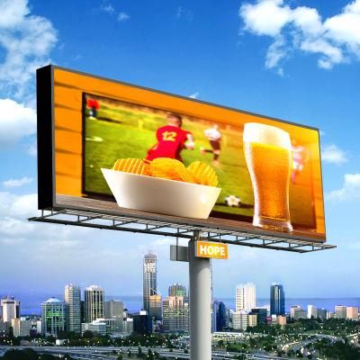 Outdoor P8 P10 Patallas Advertising LED Screen Full Color LED Billboard Fixed Installation Waterproof LED Display