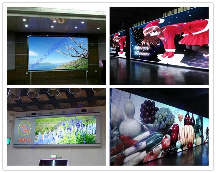 LED Slim Display Video P4 Indoor Screen for Advertising