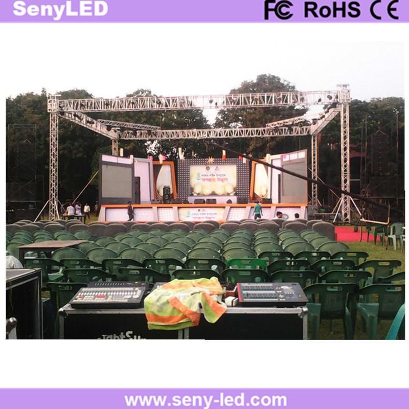 Full Color Indoor/ Outdoor Video Panel P4.8 LED Display for Movable Application