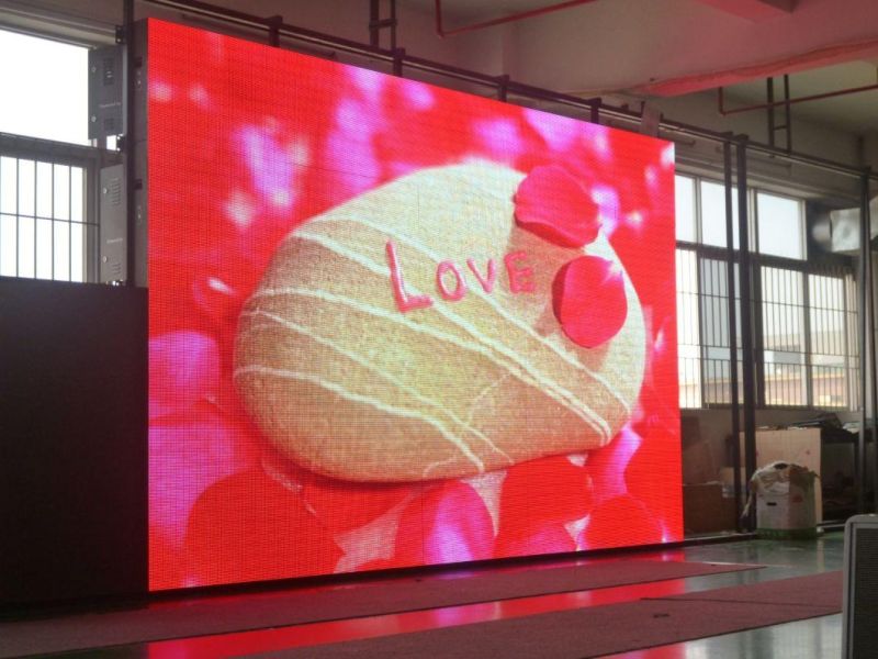Indoor P4 High Resolution LED Display Screen Videowall for Advertising