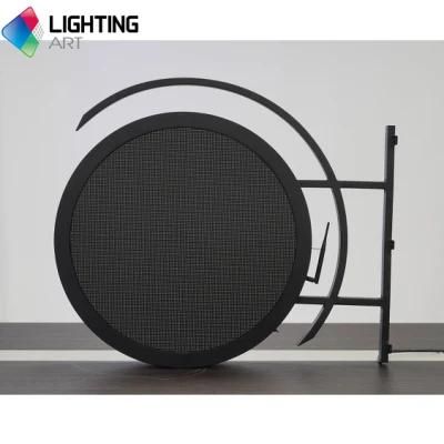 Dual Sided Digital Round Circle LED Logo LED Sign LED Display Screen for Store